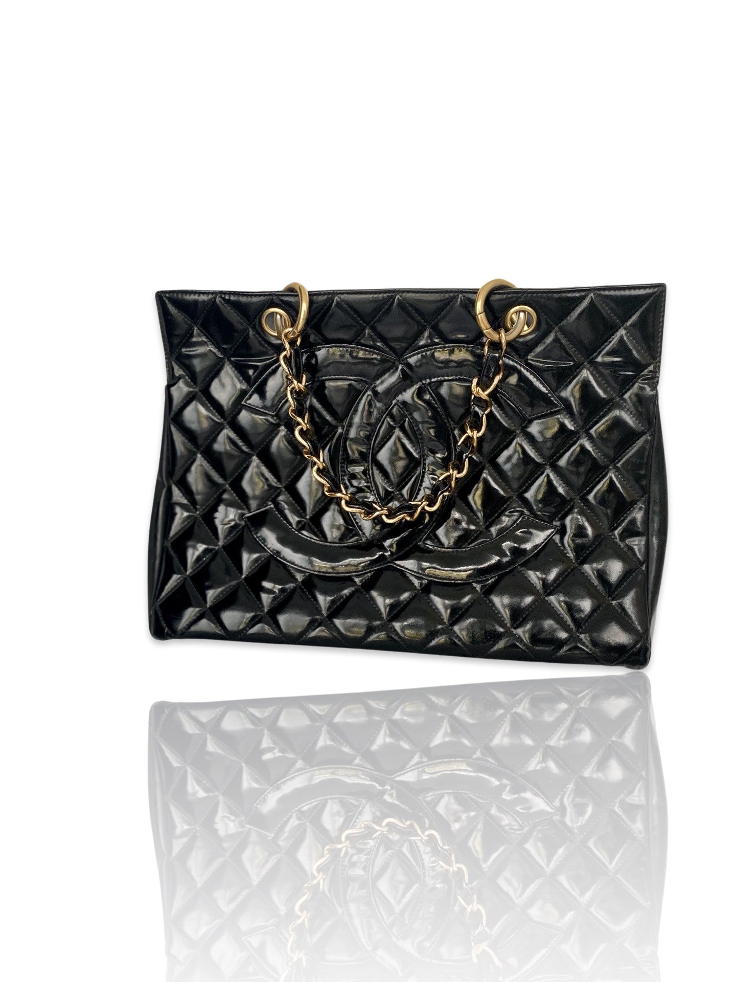 Chanel Tote Bag Patent Leather (1997-1999)