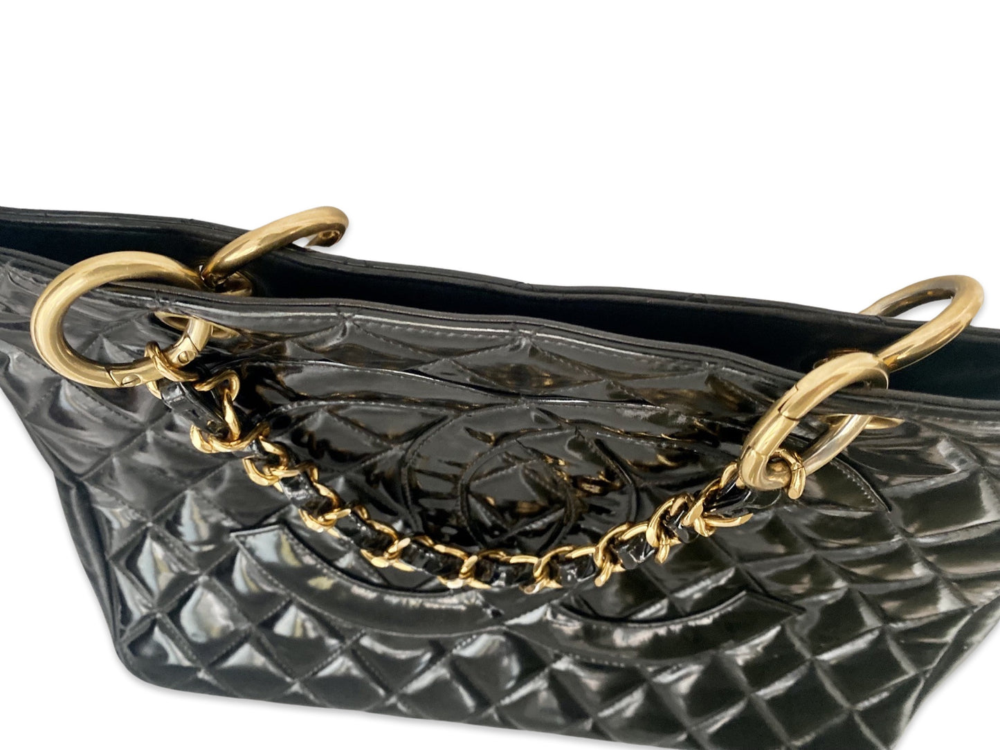 Chanel Tote Bag Patent Leather (1997-1999)