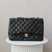 Chanel Flapbag Jumbo 24k ghw