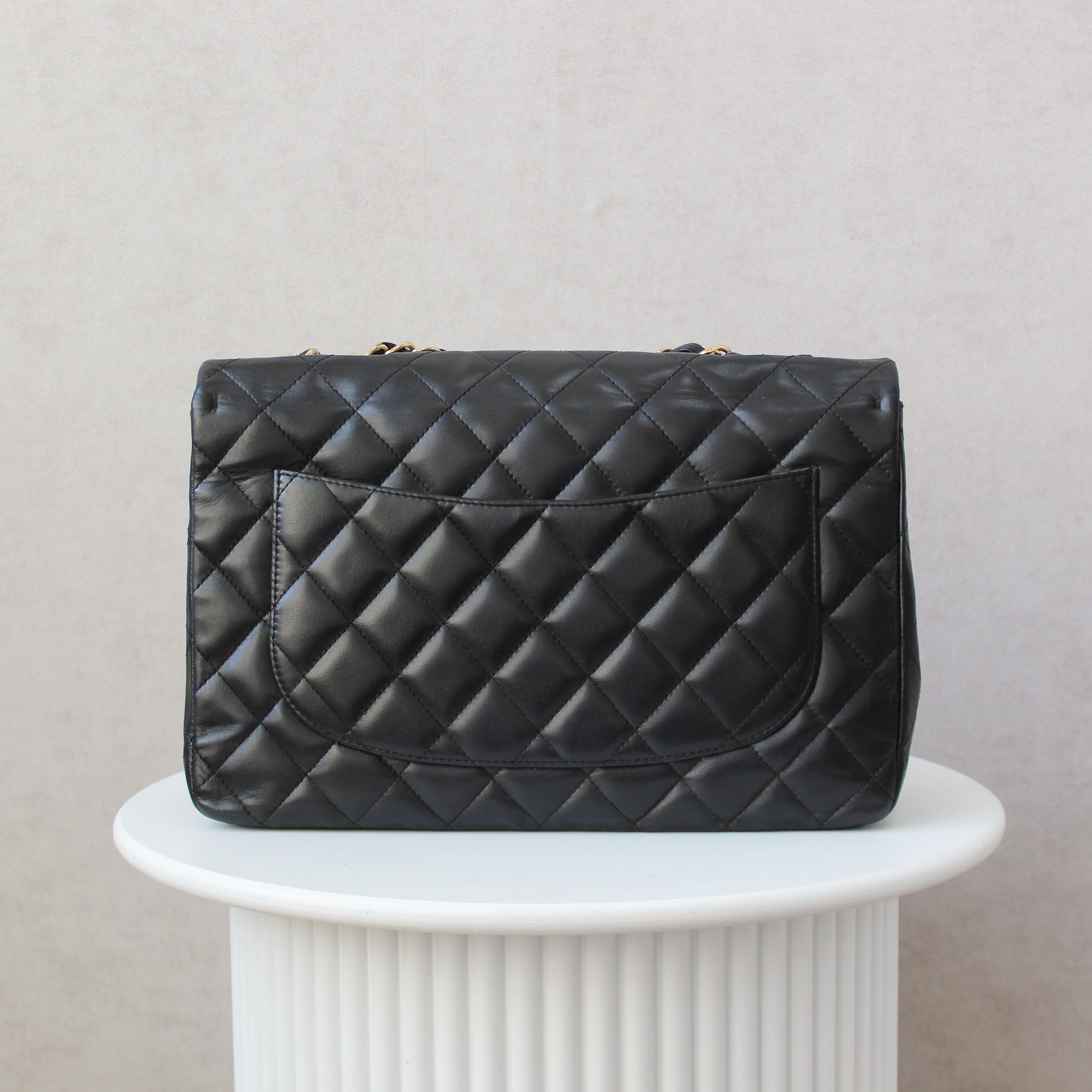 Chanel Flapbag Jumbo 24k ghw