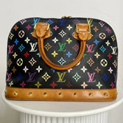 Louis Vuitton Alma Multicolor Black Limited Edition