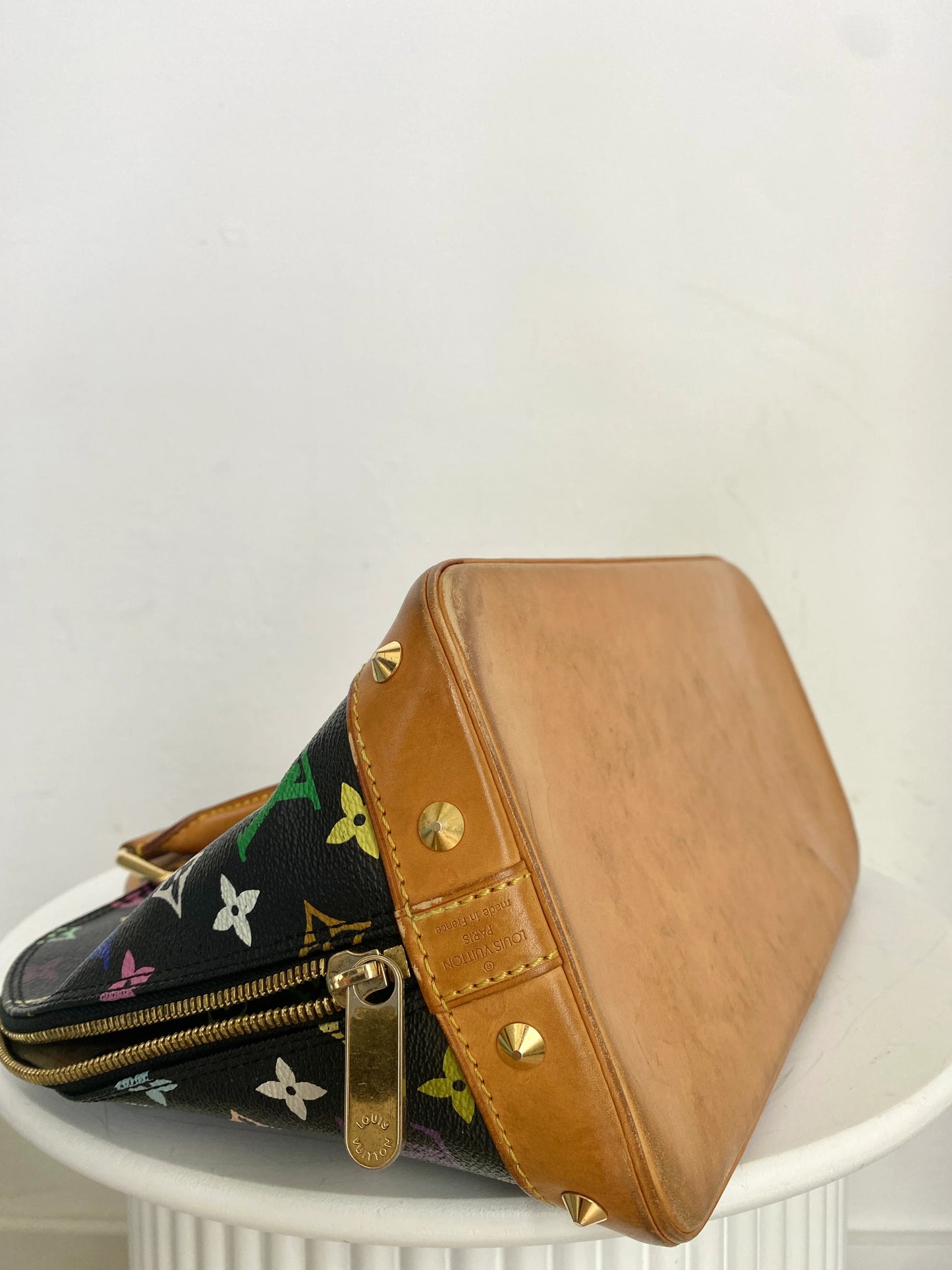 Louis Vuitton Alma Multicolor Black Limited Edition