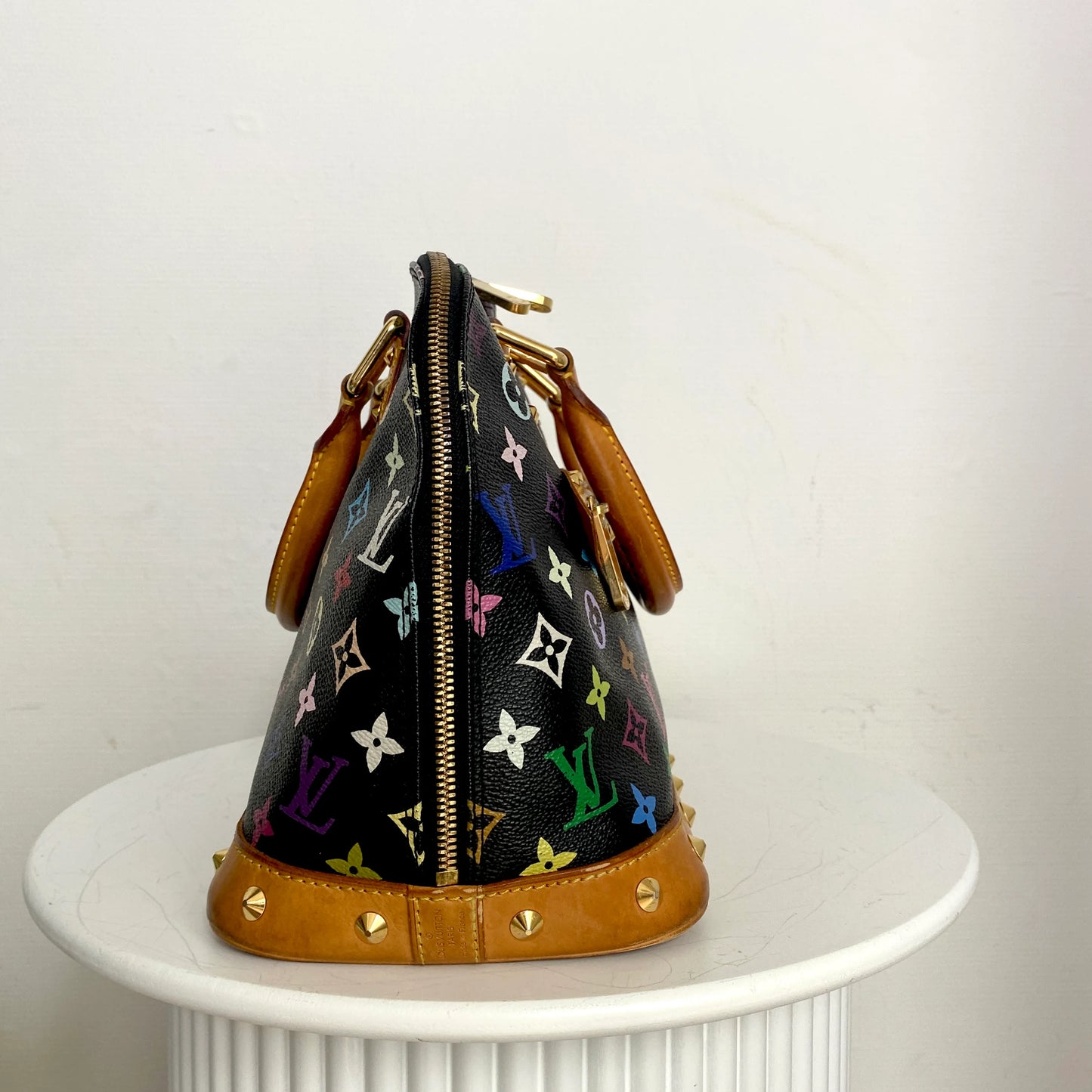 Louis Vuitton Alma Multicolor Black Limited Edition