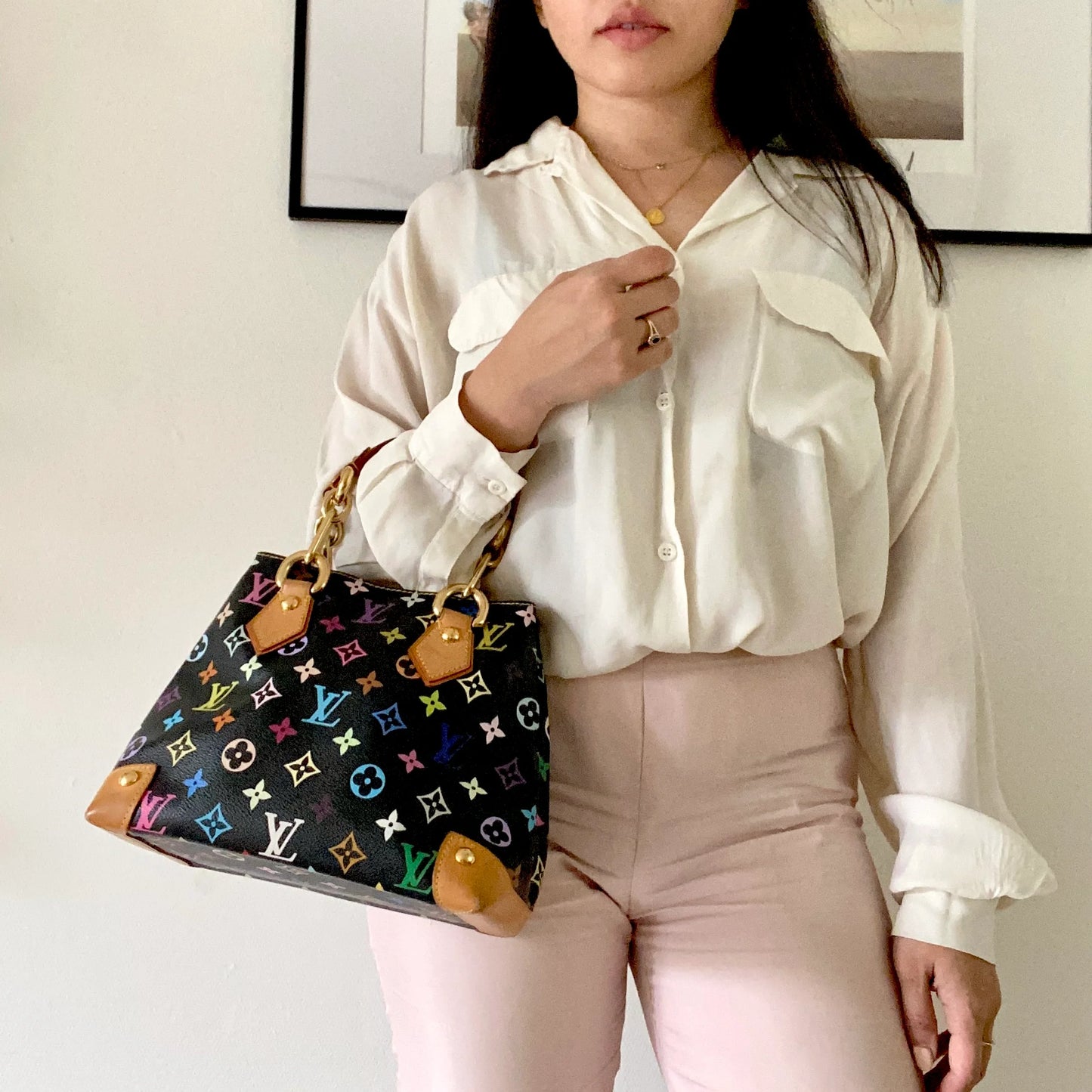 Louis Vuitton Audra Multicolor Black Limited Edition