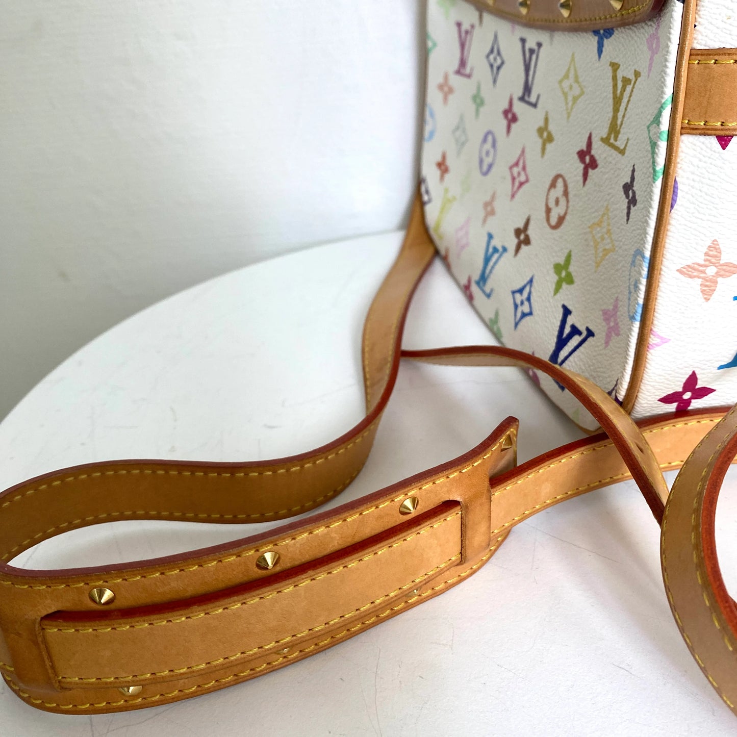 Louis Vuitton Sologne Multicolor White Limited Edition
