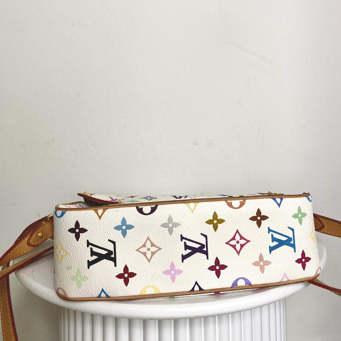 Louis Vuitton Sologne Multicolor White Limited Edition