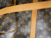 Louis Vuitton Keepall 45 Bandoulière + naamtag en slotje