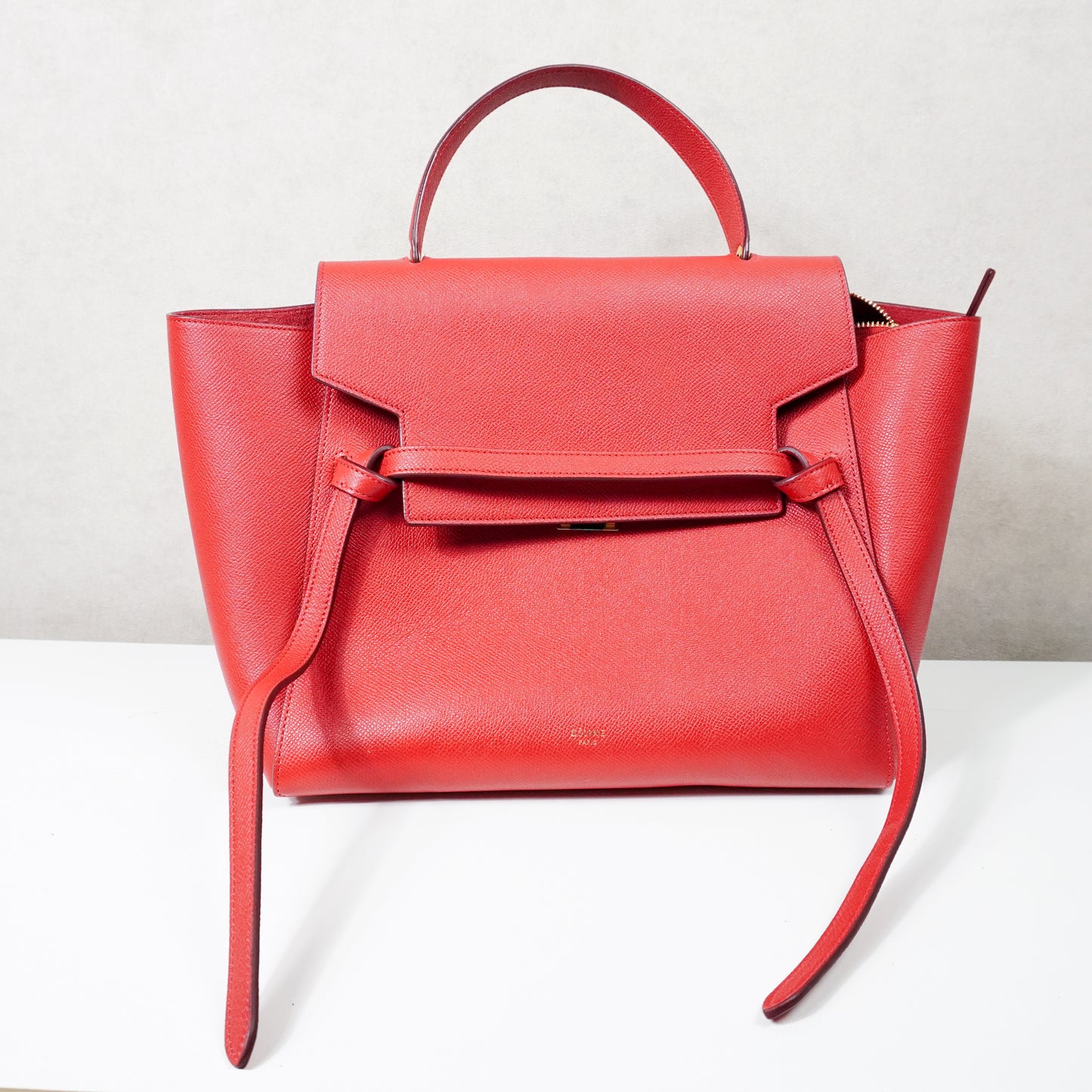 Celine Mini Belt Bag Red