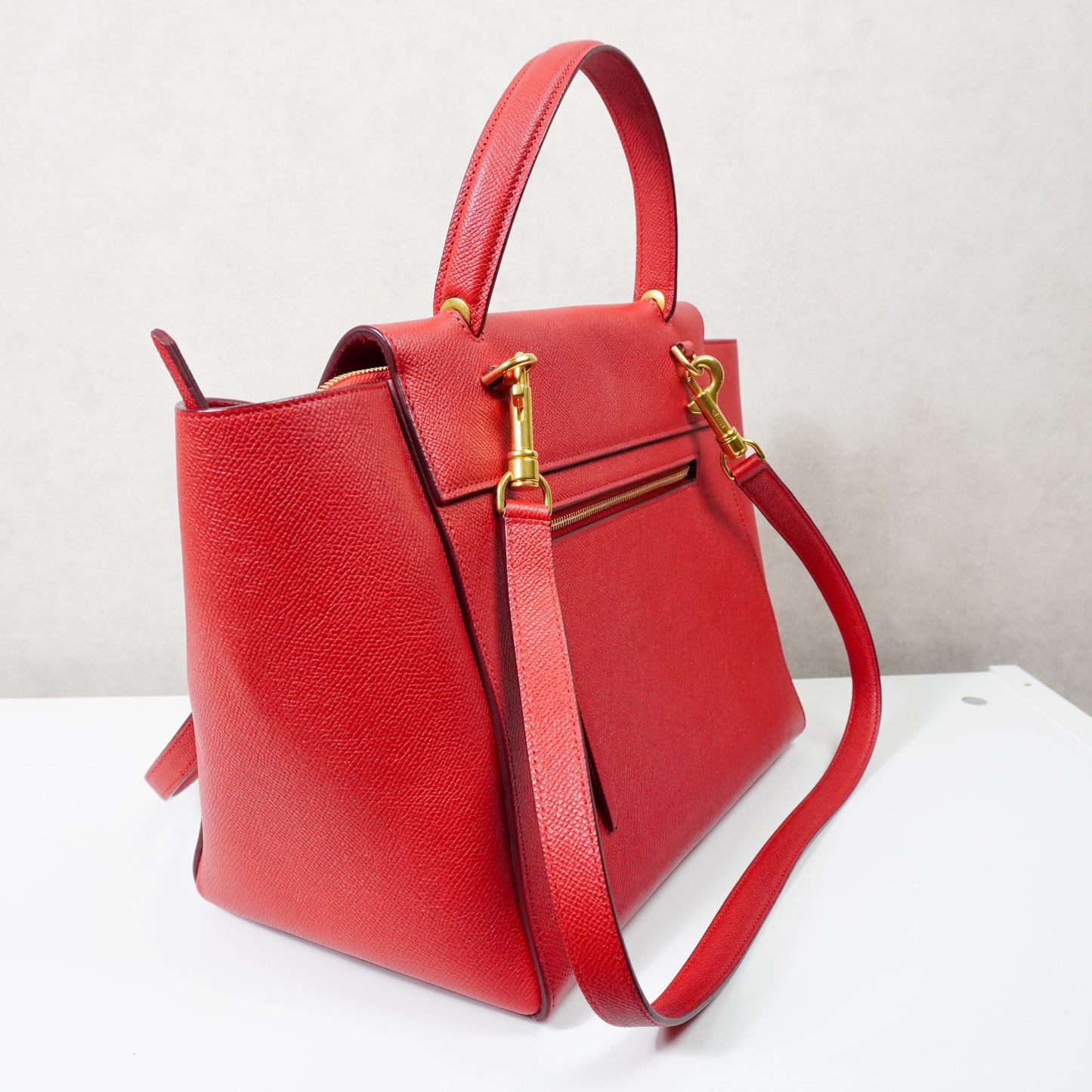 Celine Mini Belt Bag Red