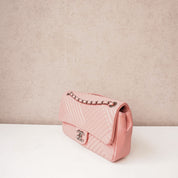 Chanel CC Crossing Flap Pink Medium Crossbody SHW
