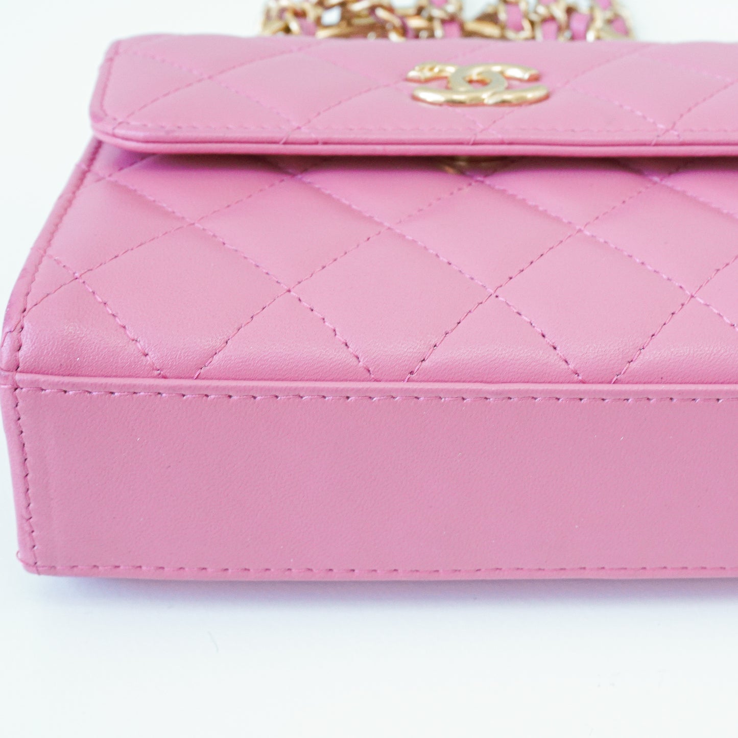 Chanel Trendy Mini Pearl Logo Handle