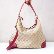 Gucci Miss GG Canvas Hobo Bag