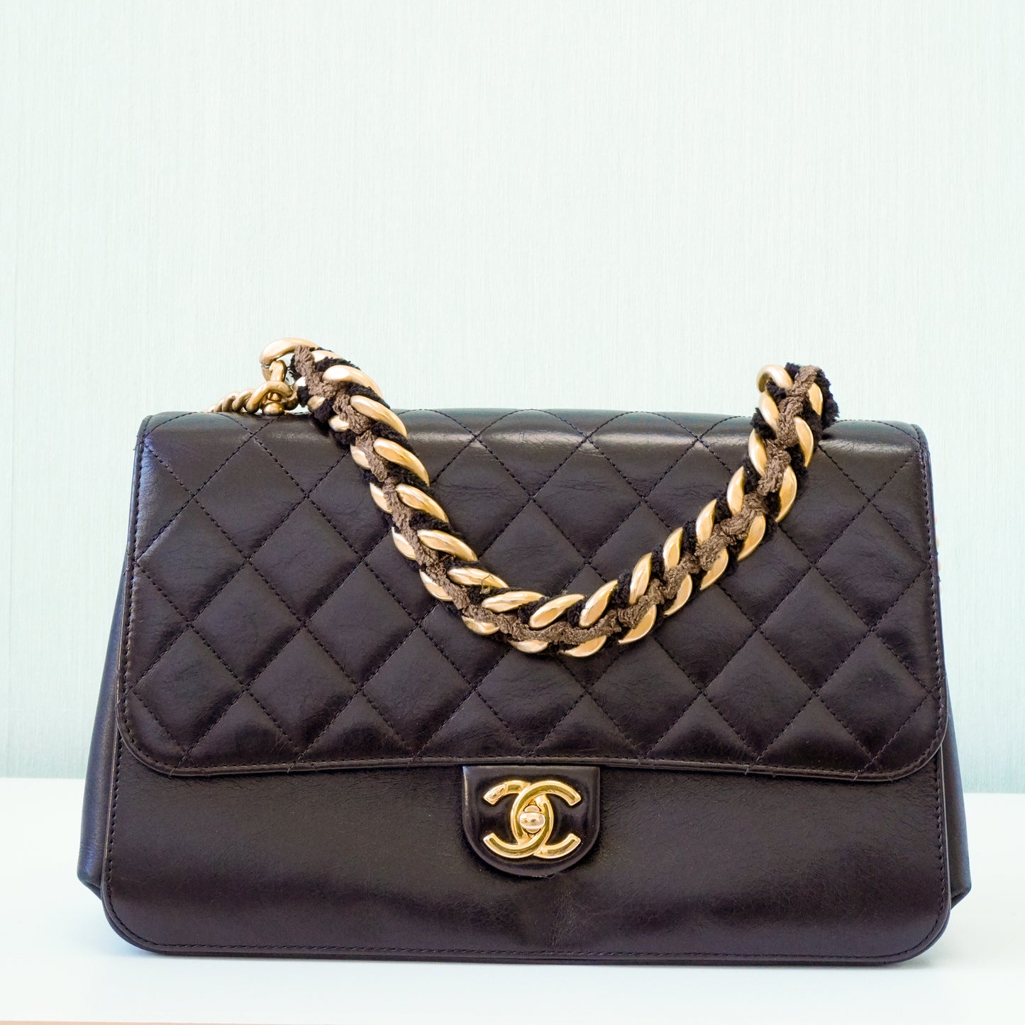 Chanel Matelasse Flapbag Calf Skin