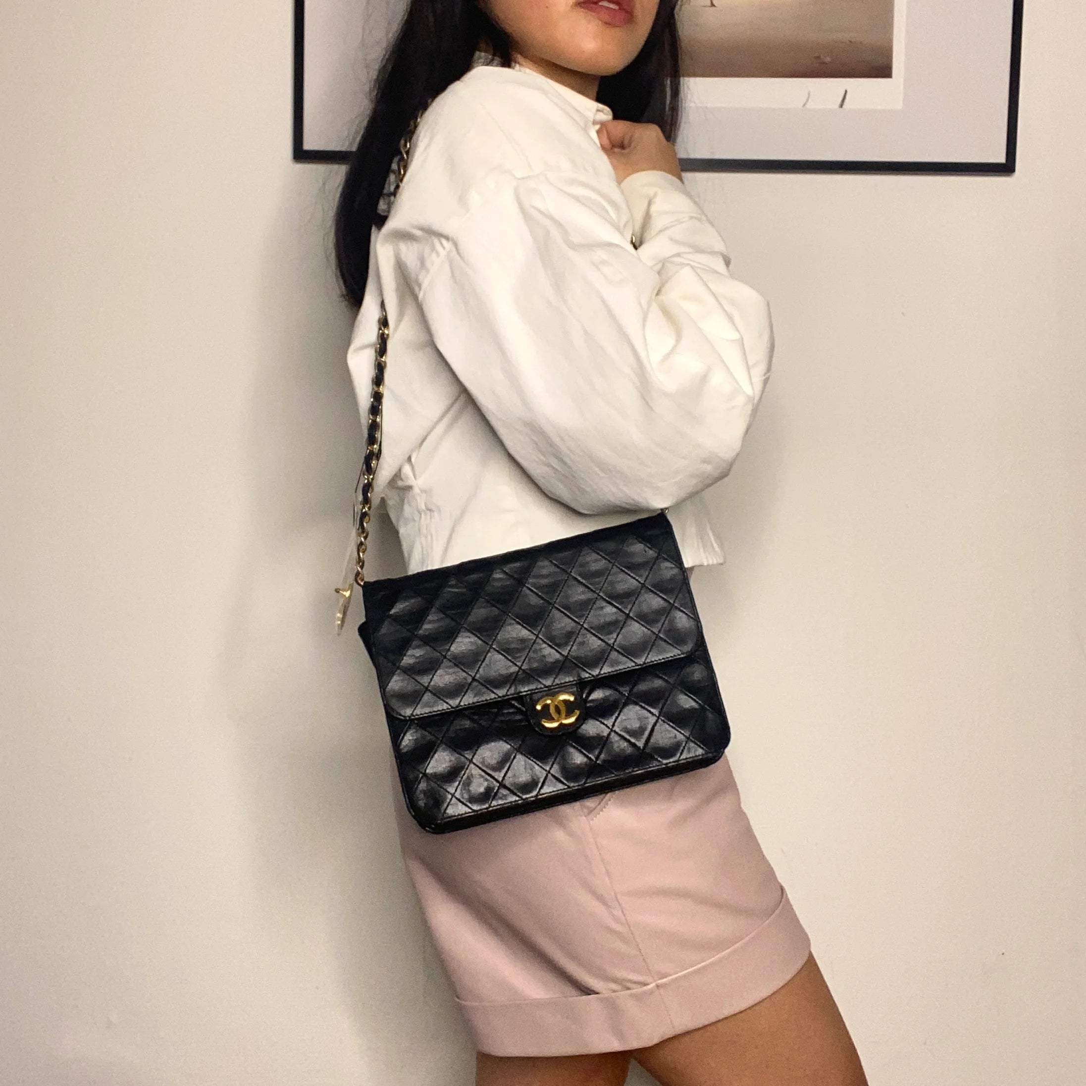 Chanel Single Flapbag Small GHW