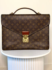 Louis Vuitton Aktetas / laptop tas.