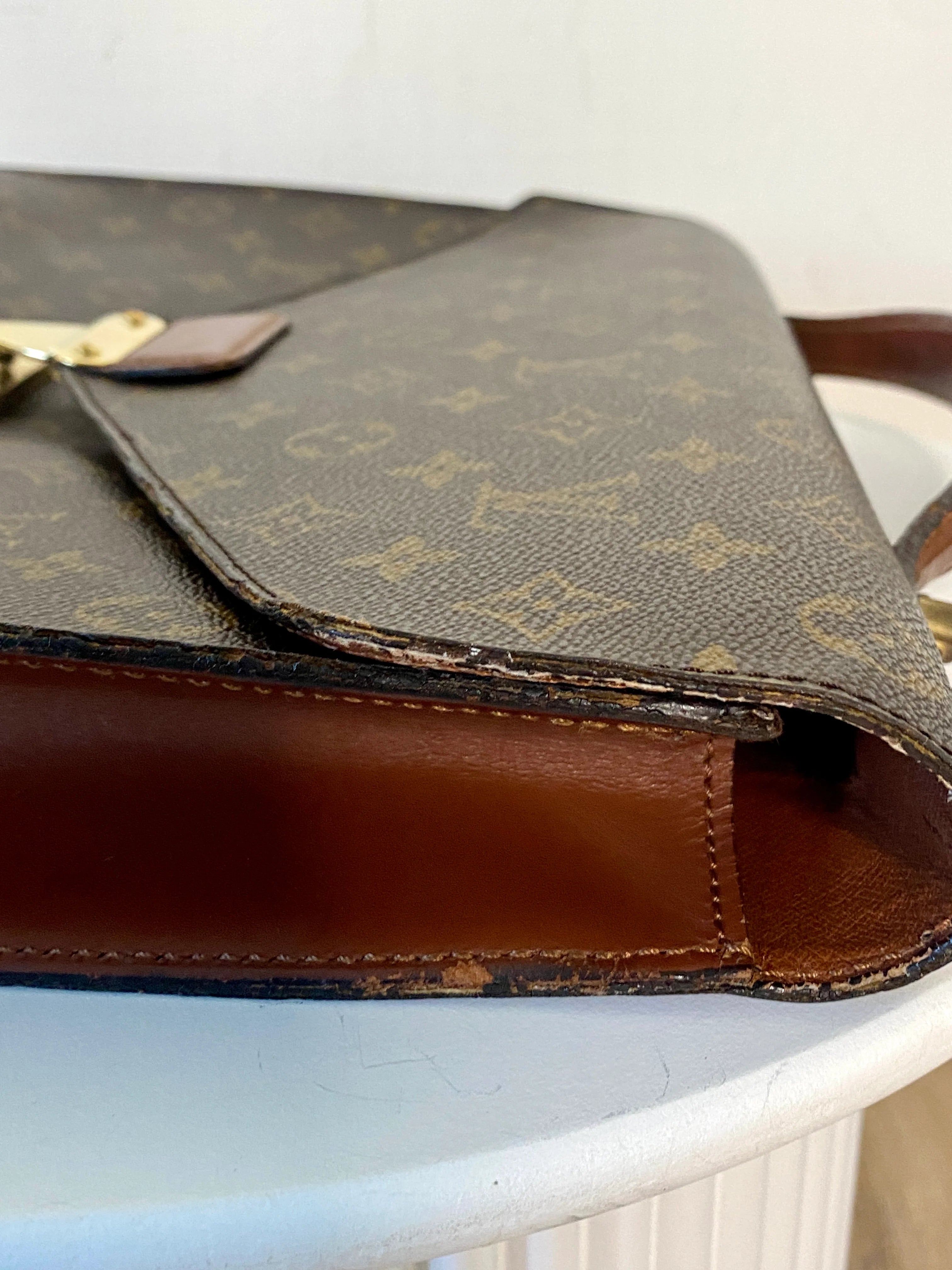 Louis Vuitton Aktetas / laptop tas.