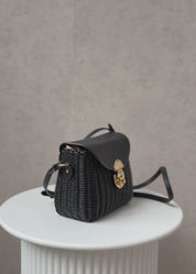 Miu Miu Rattan Leather Crossbody