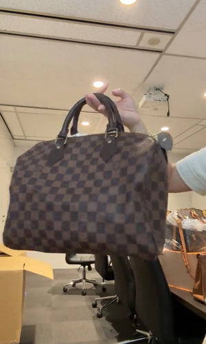 Louis Vuitton Speedy 30 Damier Ebene