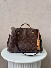 Louis Vuitton Montaigne BB + doos + dustbag