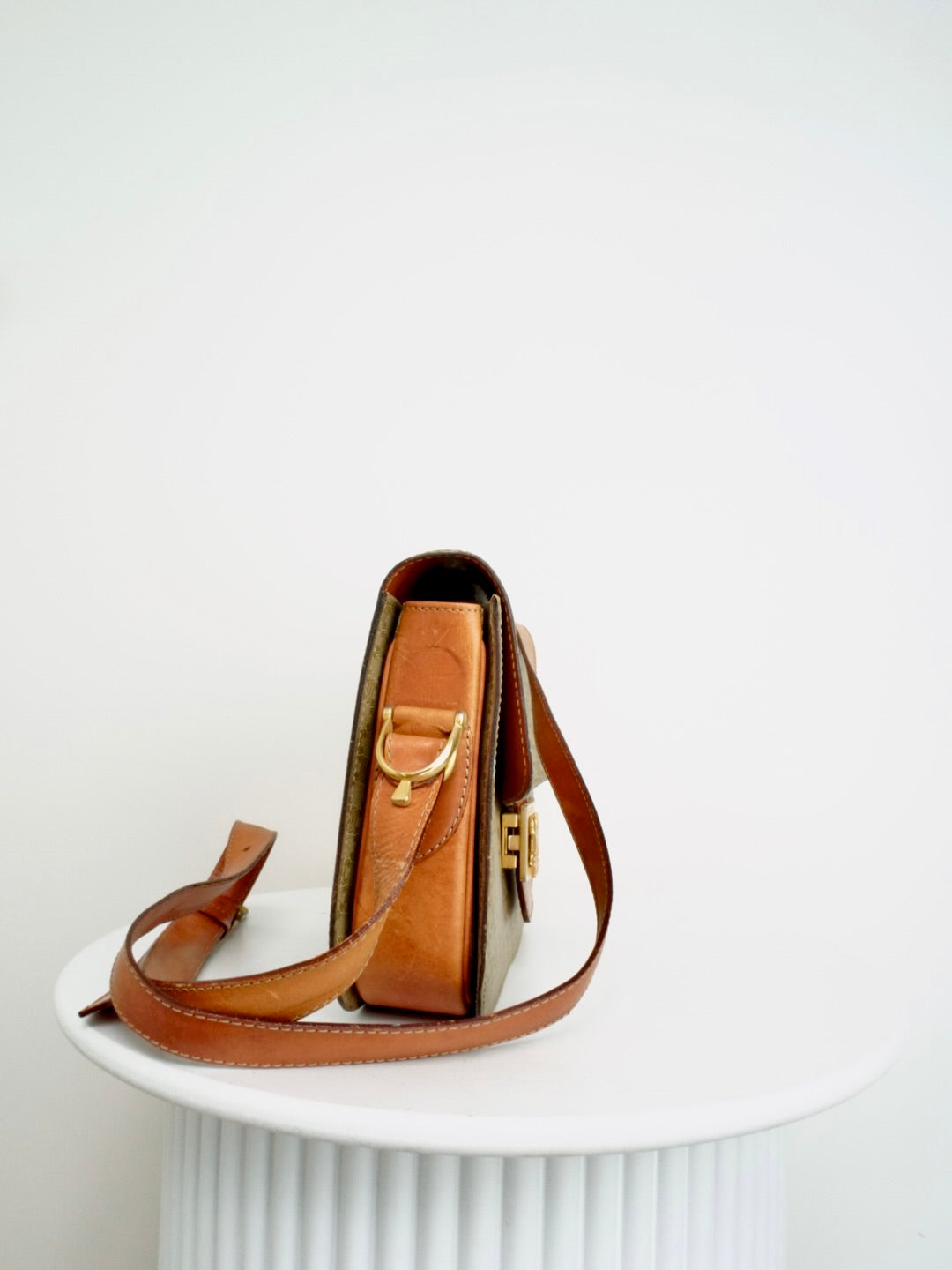 Céline Horse Carriage Clasp Macadam Crossbody