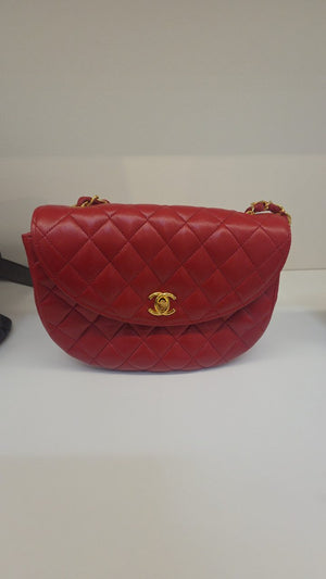Chanel Half Moon Single Flap