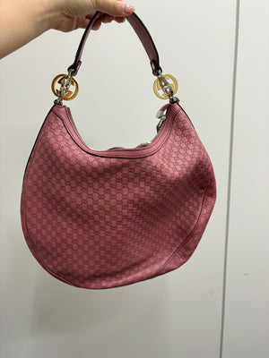 Gucci Guccissima Twin Hobo