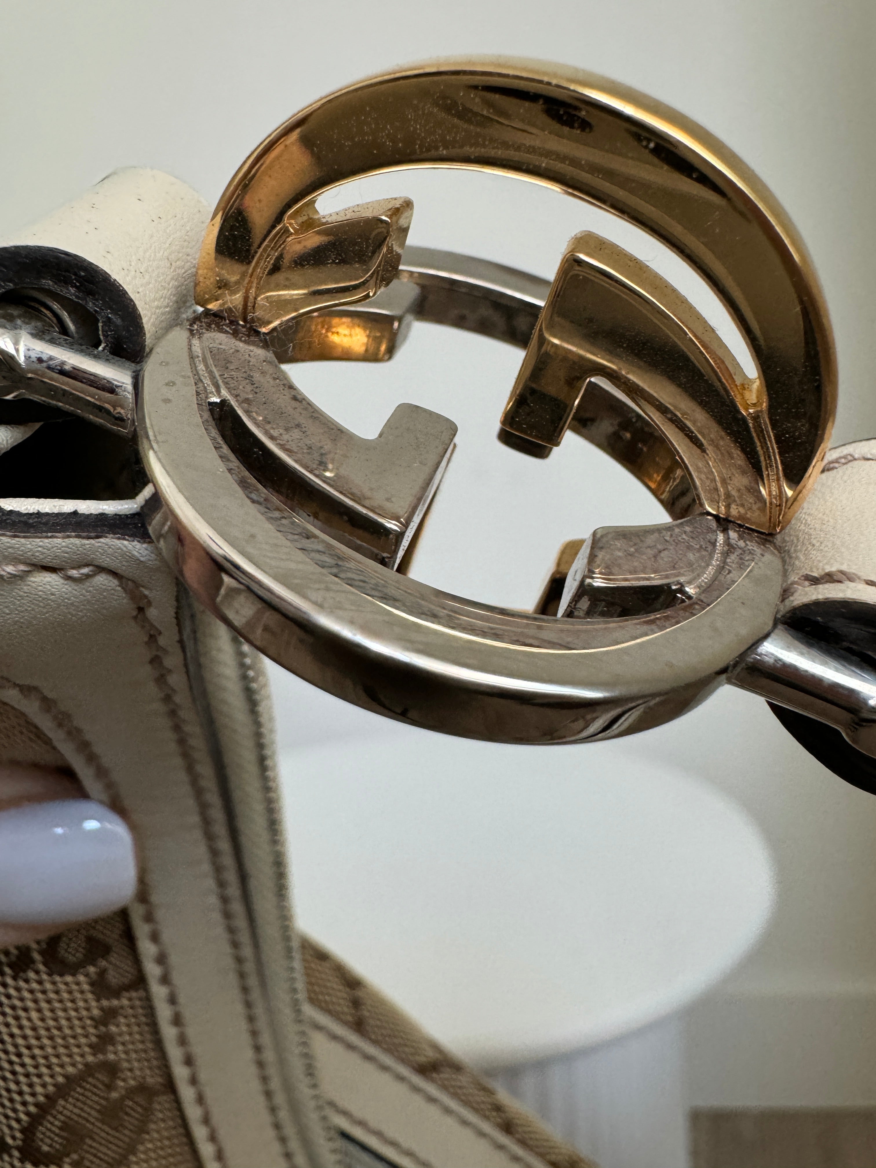 Gucci GG Canvas Twins Hobo