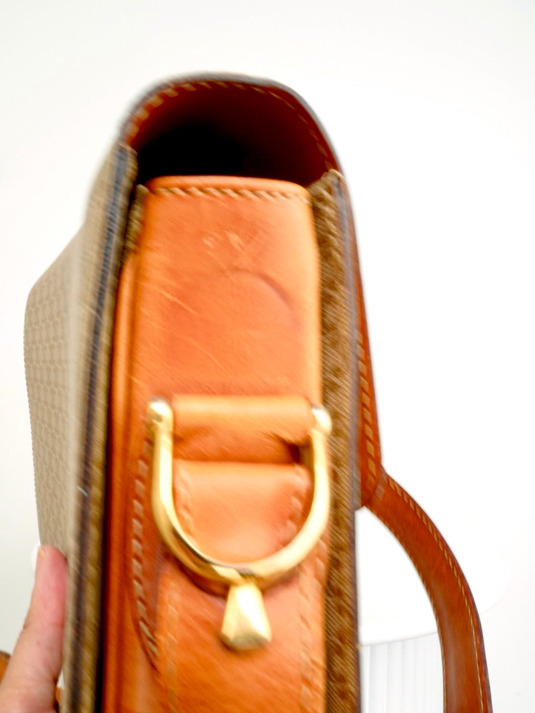 Céline Horse Carriage Clasp Macadam Crossbody