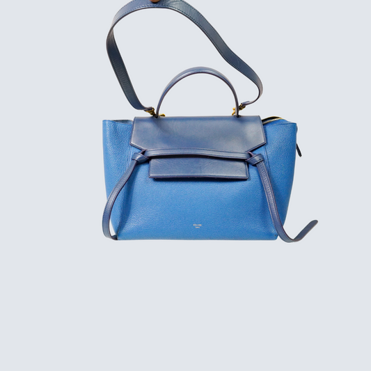 Celine Mini Belt Bag Blue