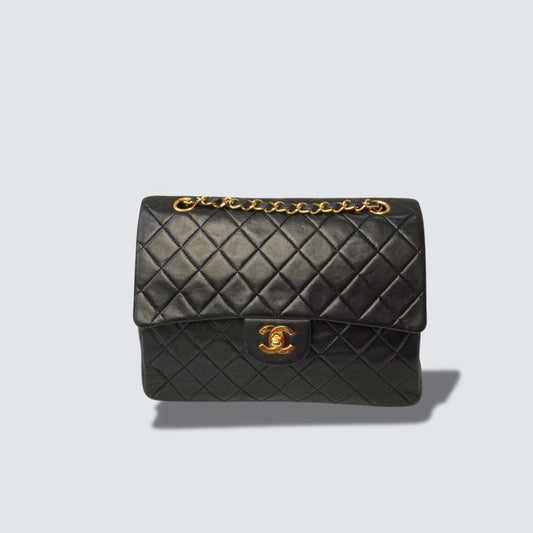 Chanel Timeless Classic W Flapbag Medium Square 1989-1991