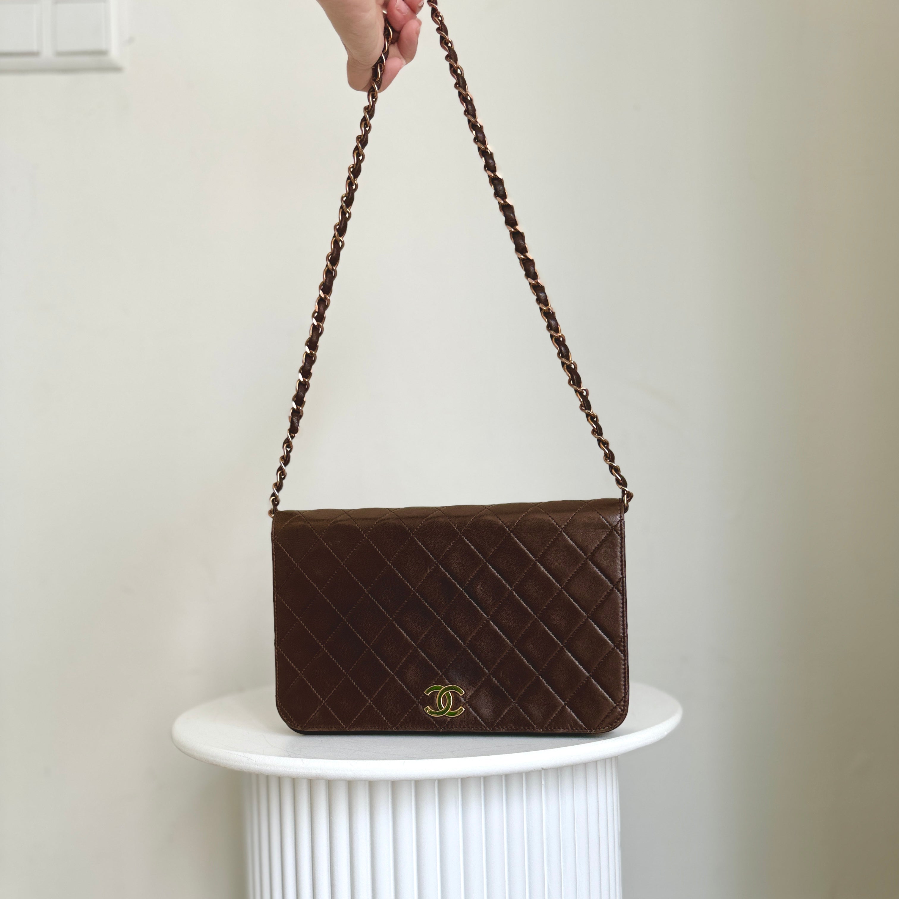 ChanelFullFlapbagbruinlang.jpg