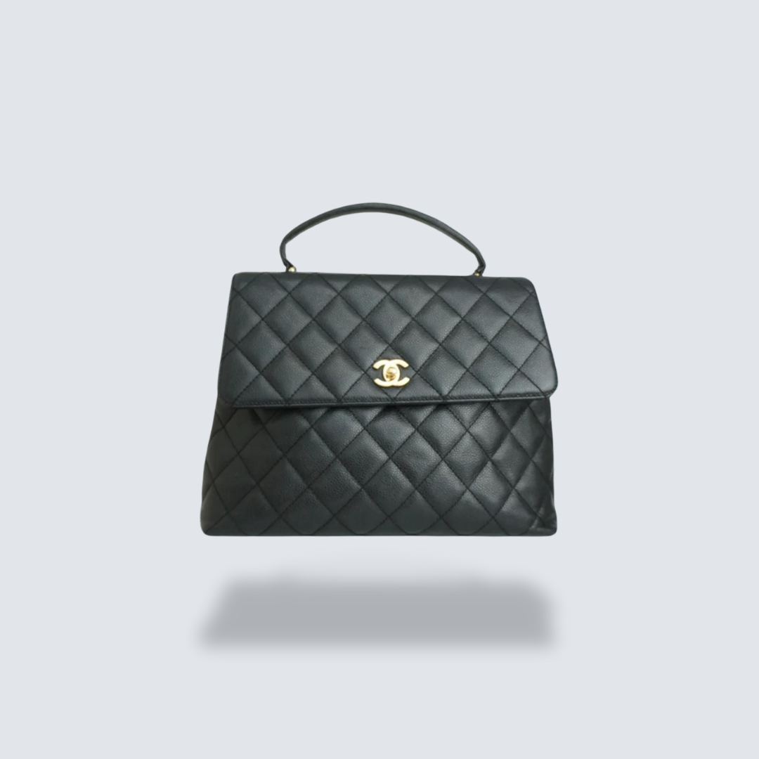 Chanel Kelly Caviar Skin