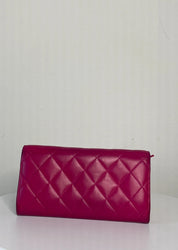 Chanel Classic Matelassé Flap Wallet