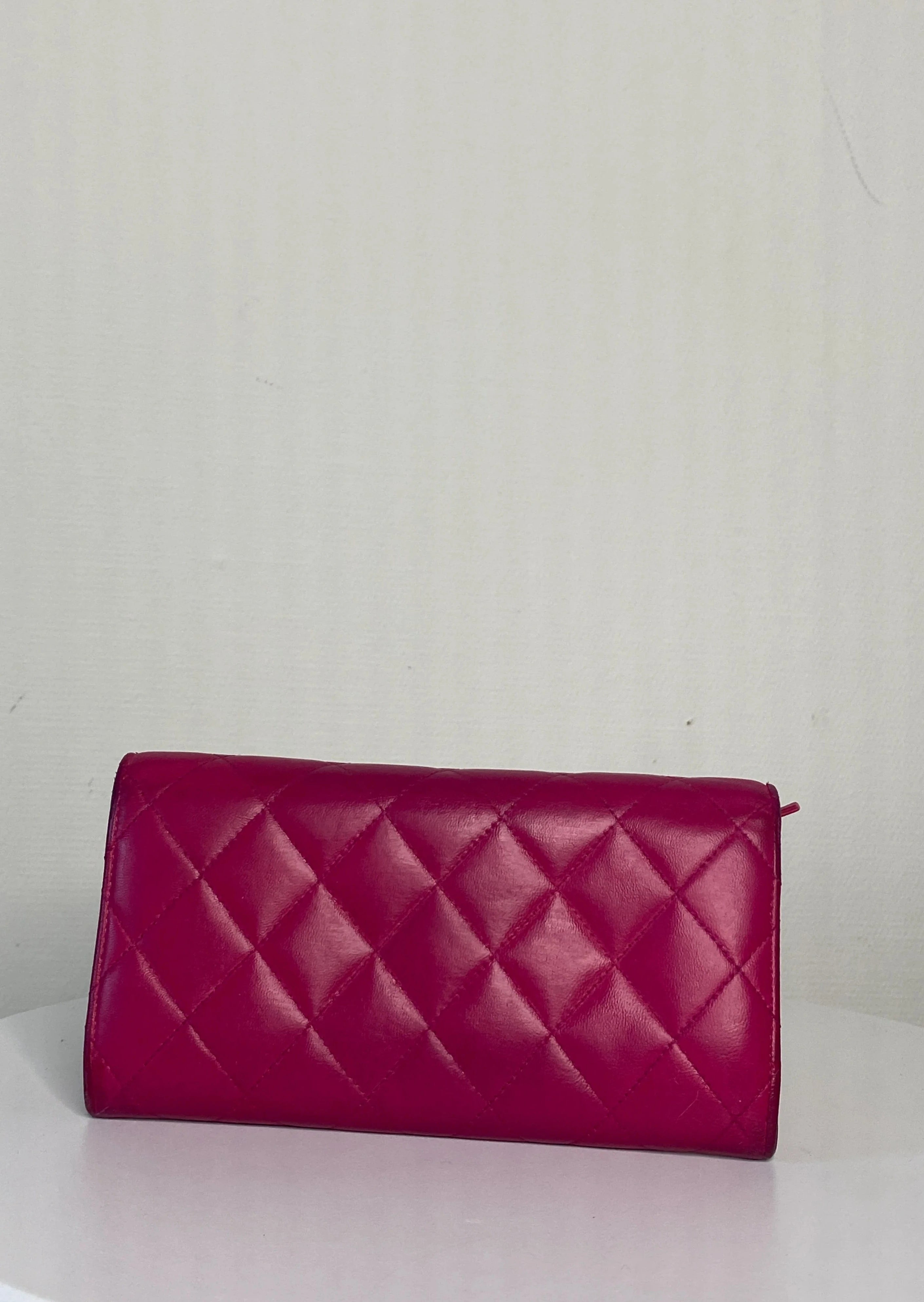Chanel Classic Matelassé Flap Wallet