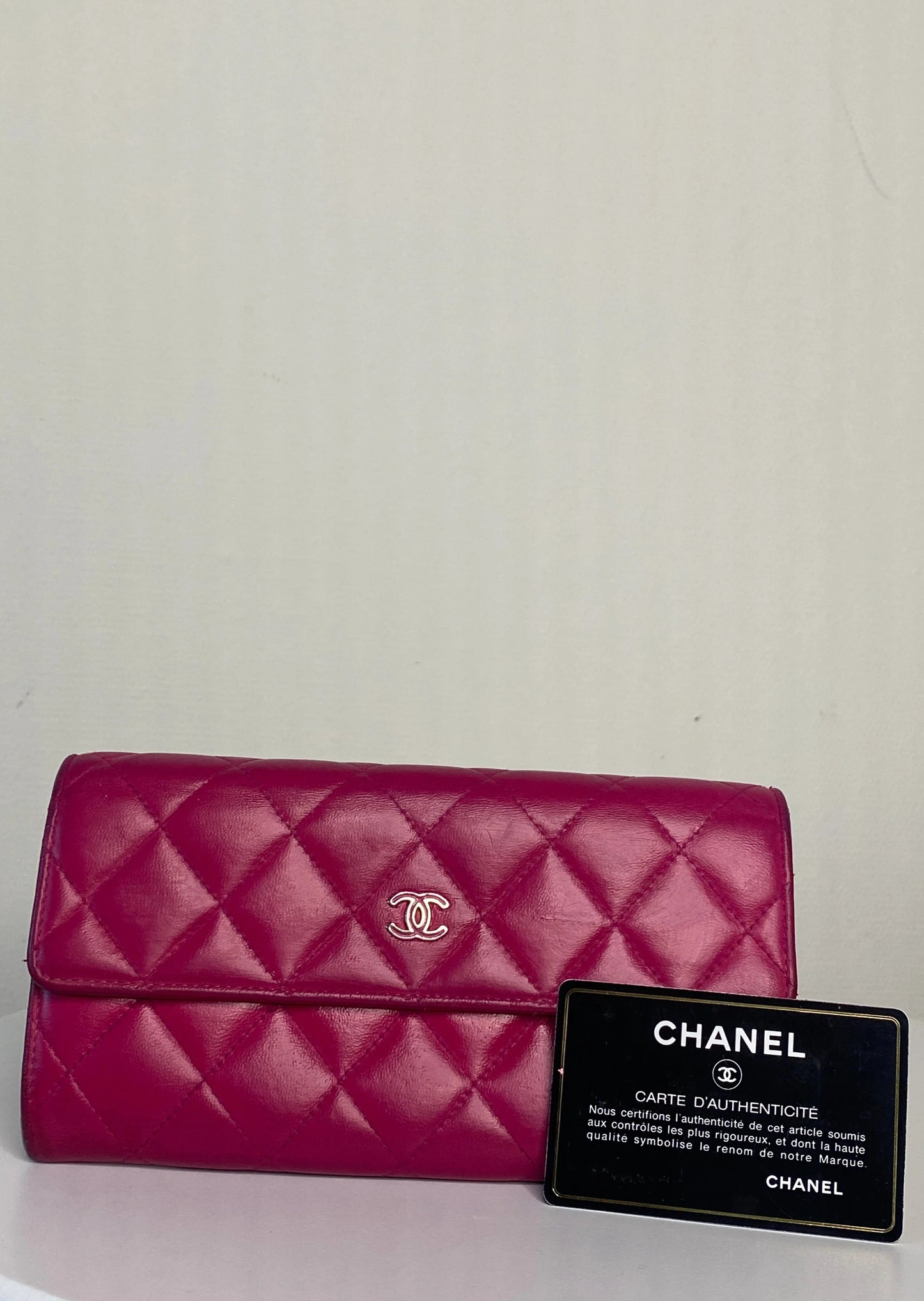 Chanel Classic Matelassé Flap Wallet