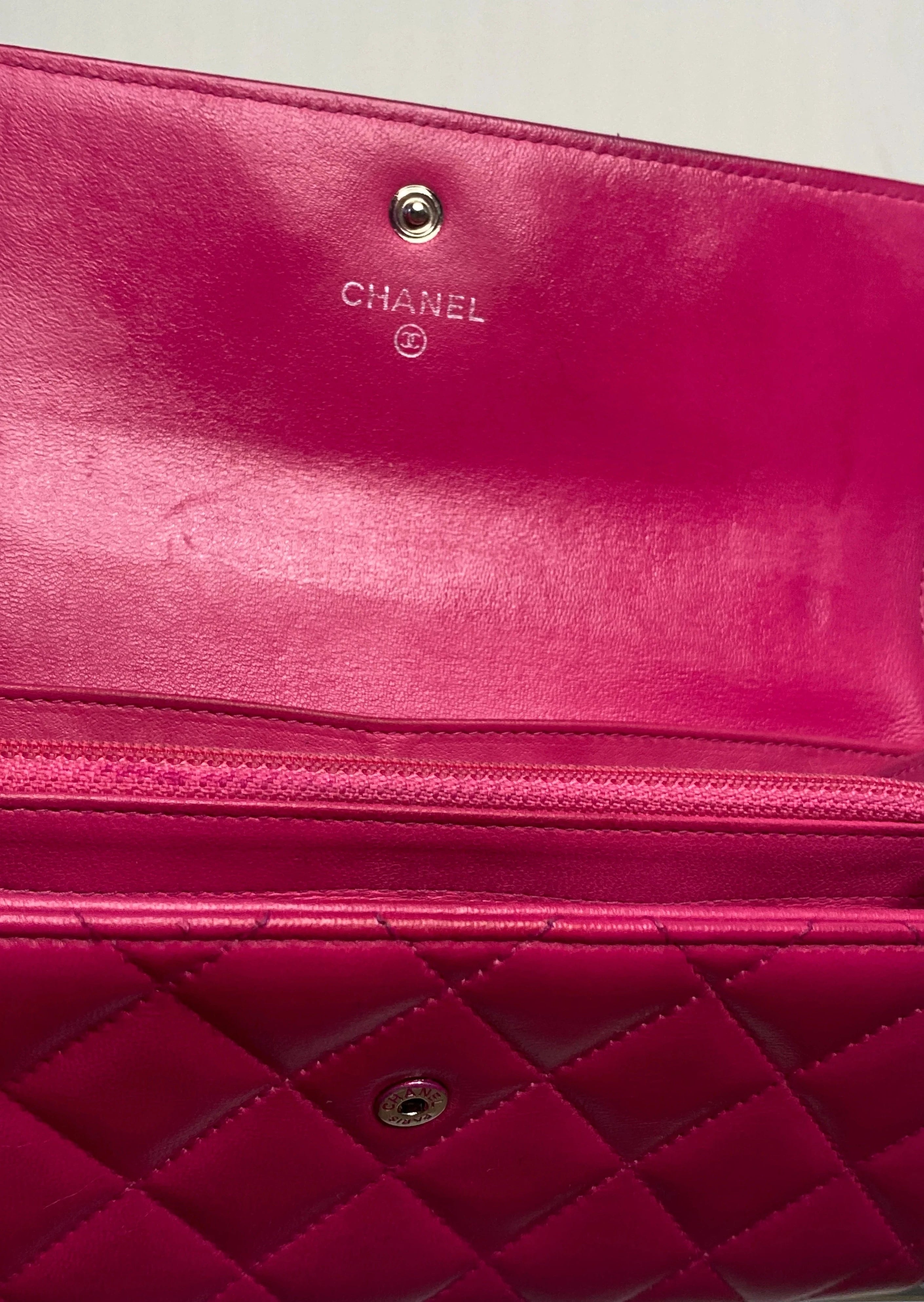 Chanel Classic Matelassé Flap Wallet