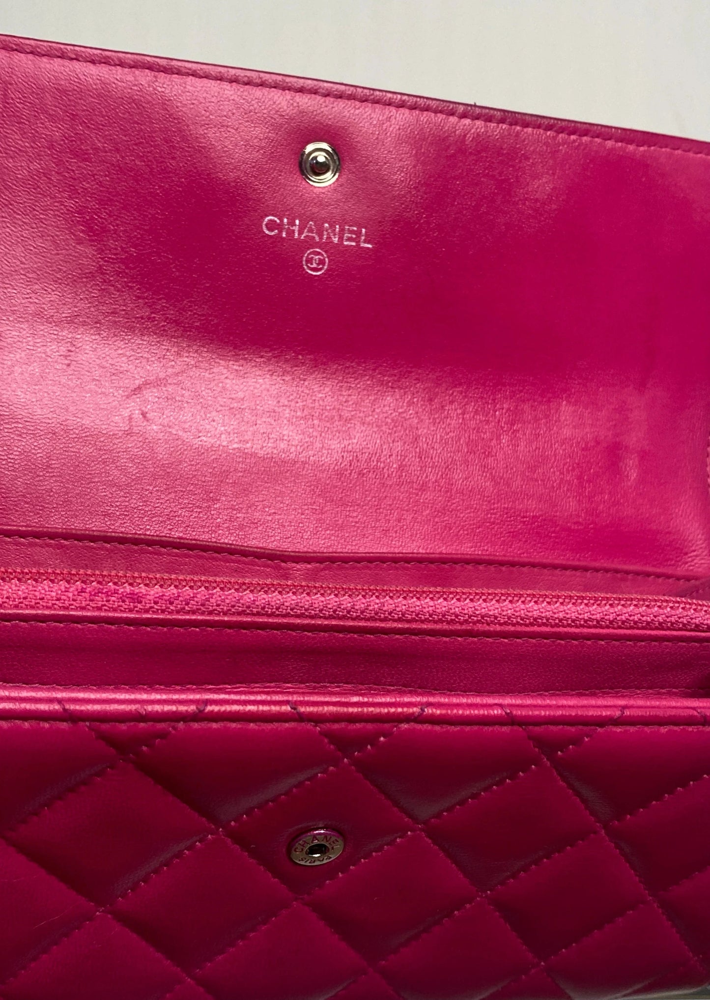 Chanel Classic Matelassé Flap Wallet