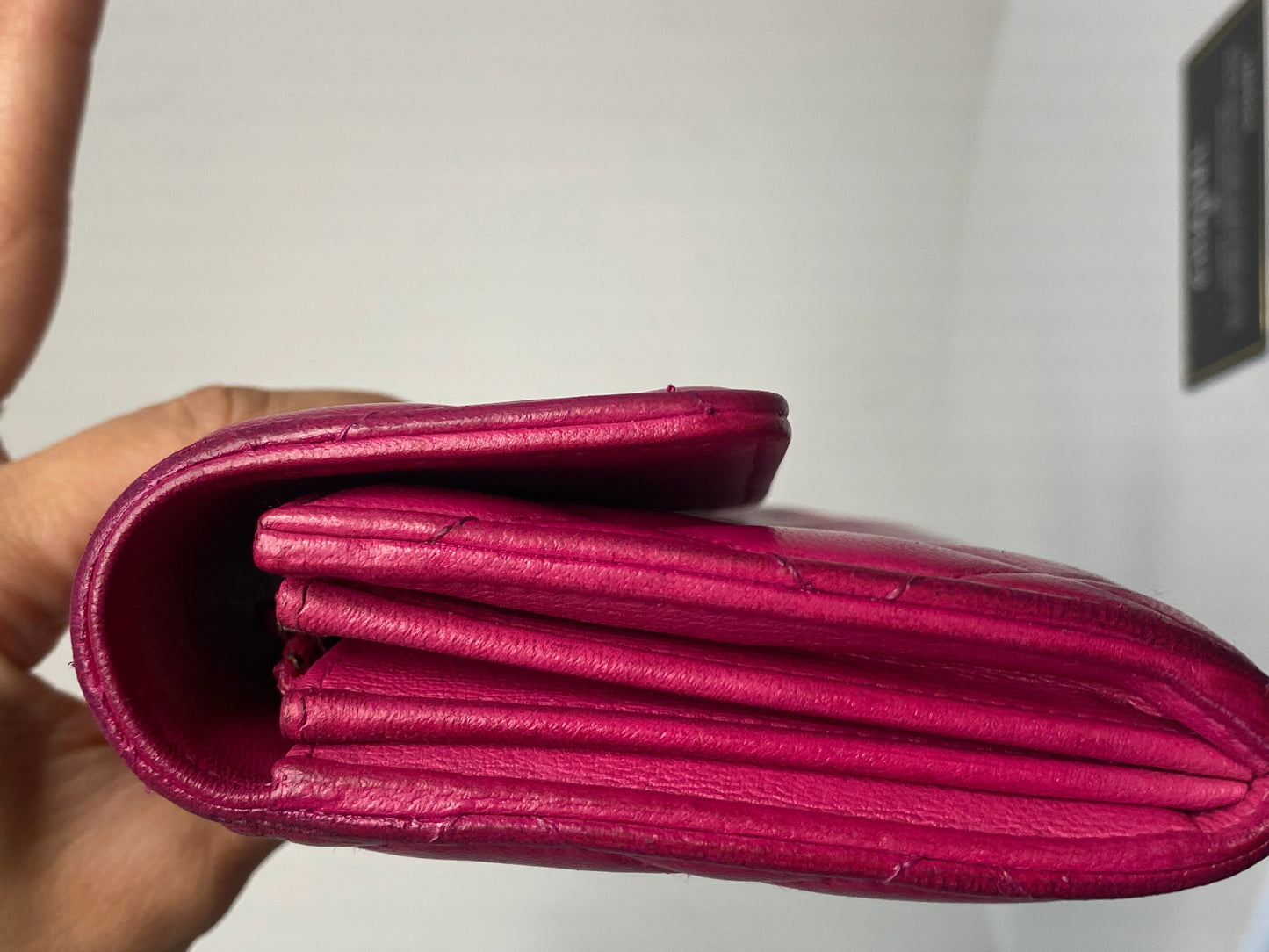 Chanel Classic Matelassé Flap Wallet