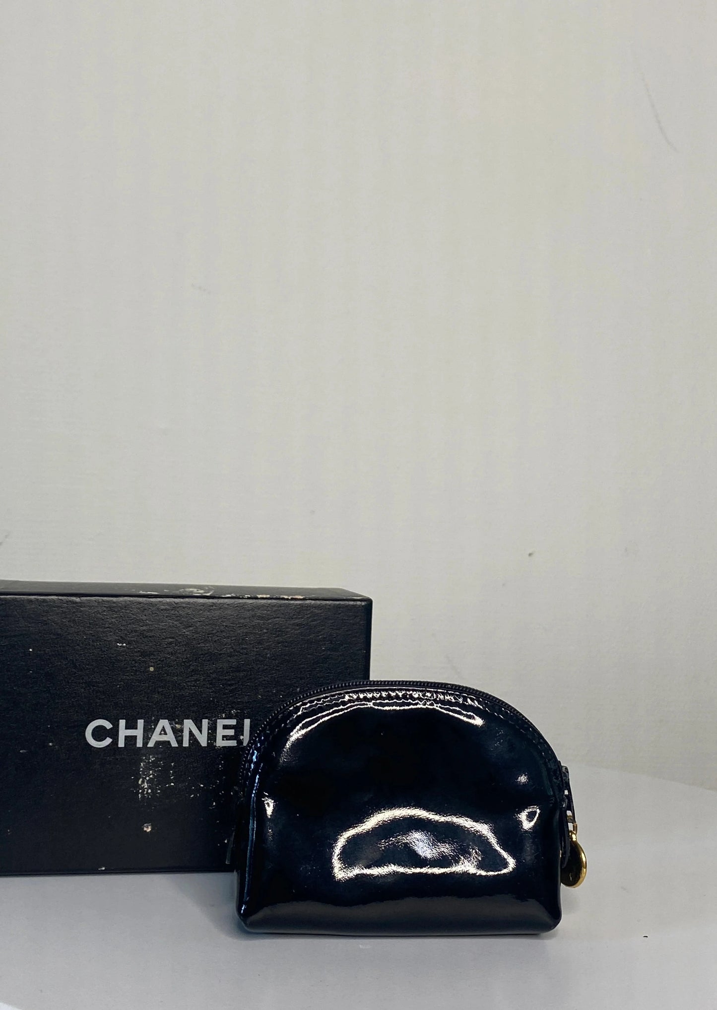 Chanel Pouch Patent Leather GHW