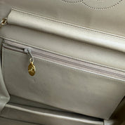 Chanel Single Flapbag Small 24k ghw Dark Beige