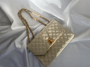 Chanel Single Flapbag Creme GWH SMALL