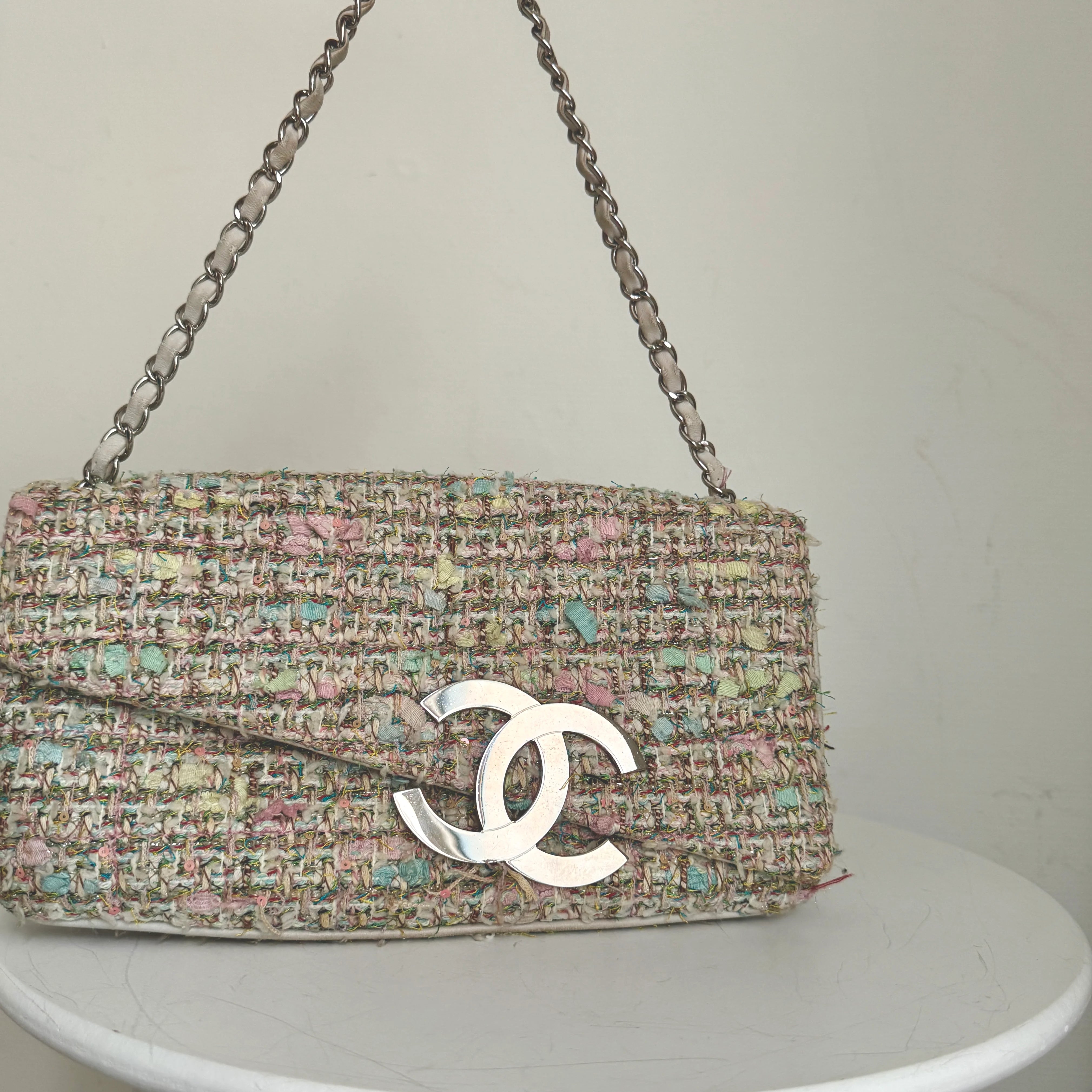 Chanel Tweed Schoudertas