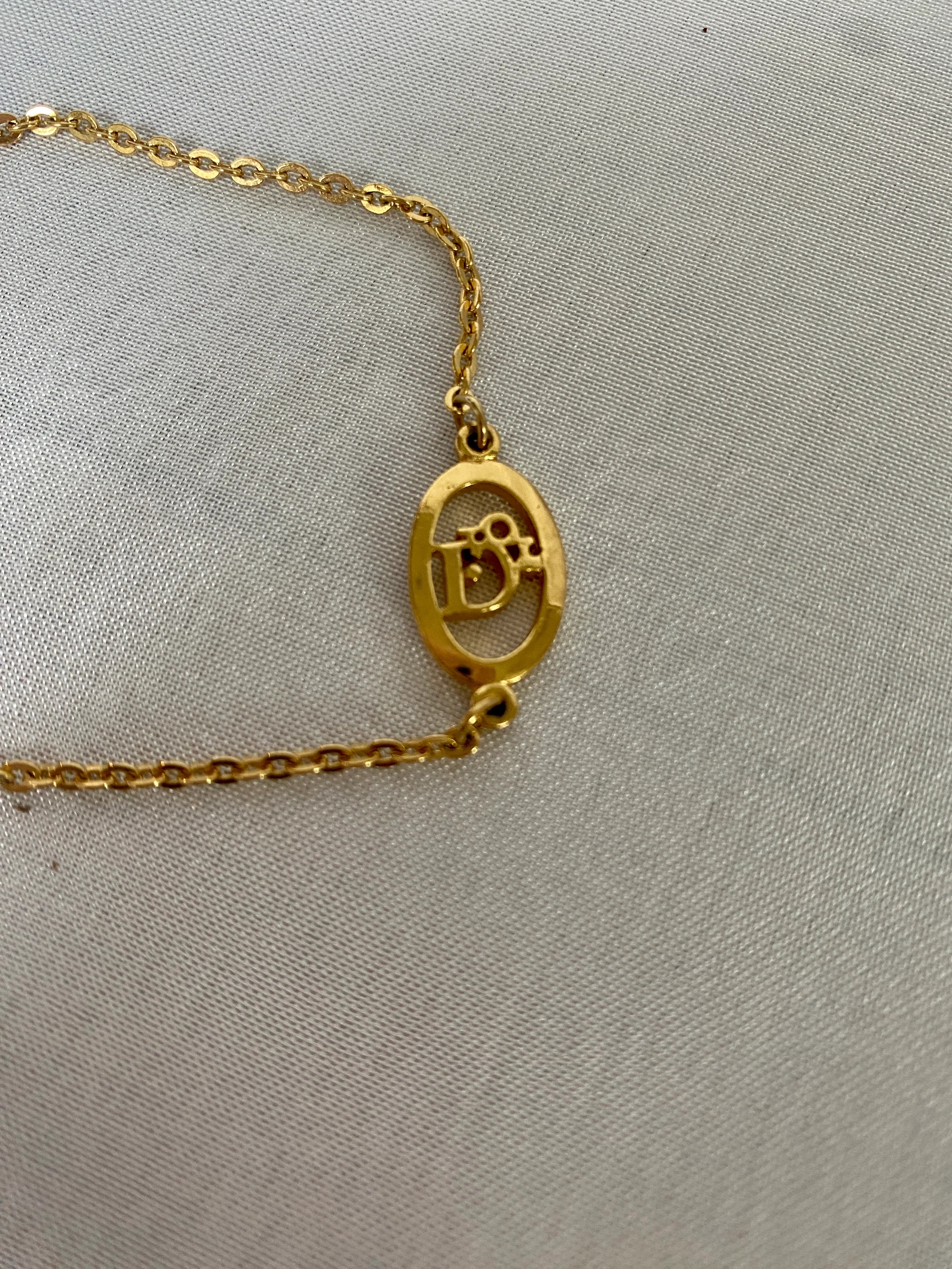 Christian Dior Vintage Armband ovaal