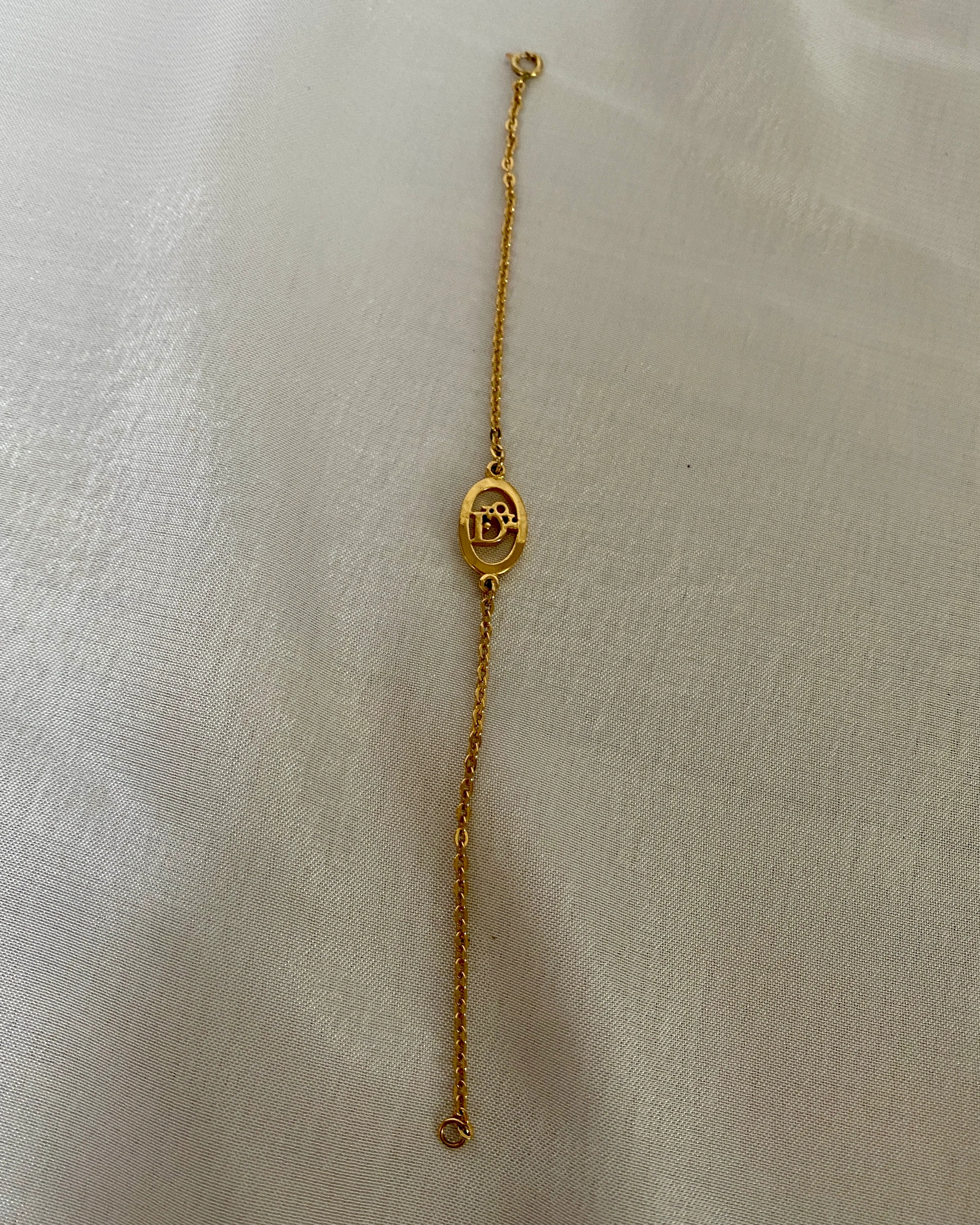 Christian Dior Vintage Armband ovaal
