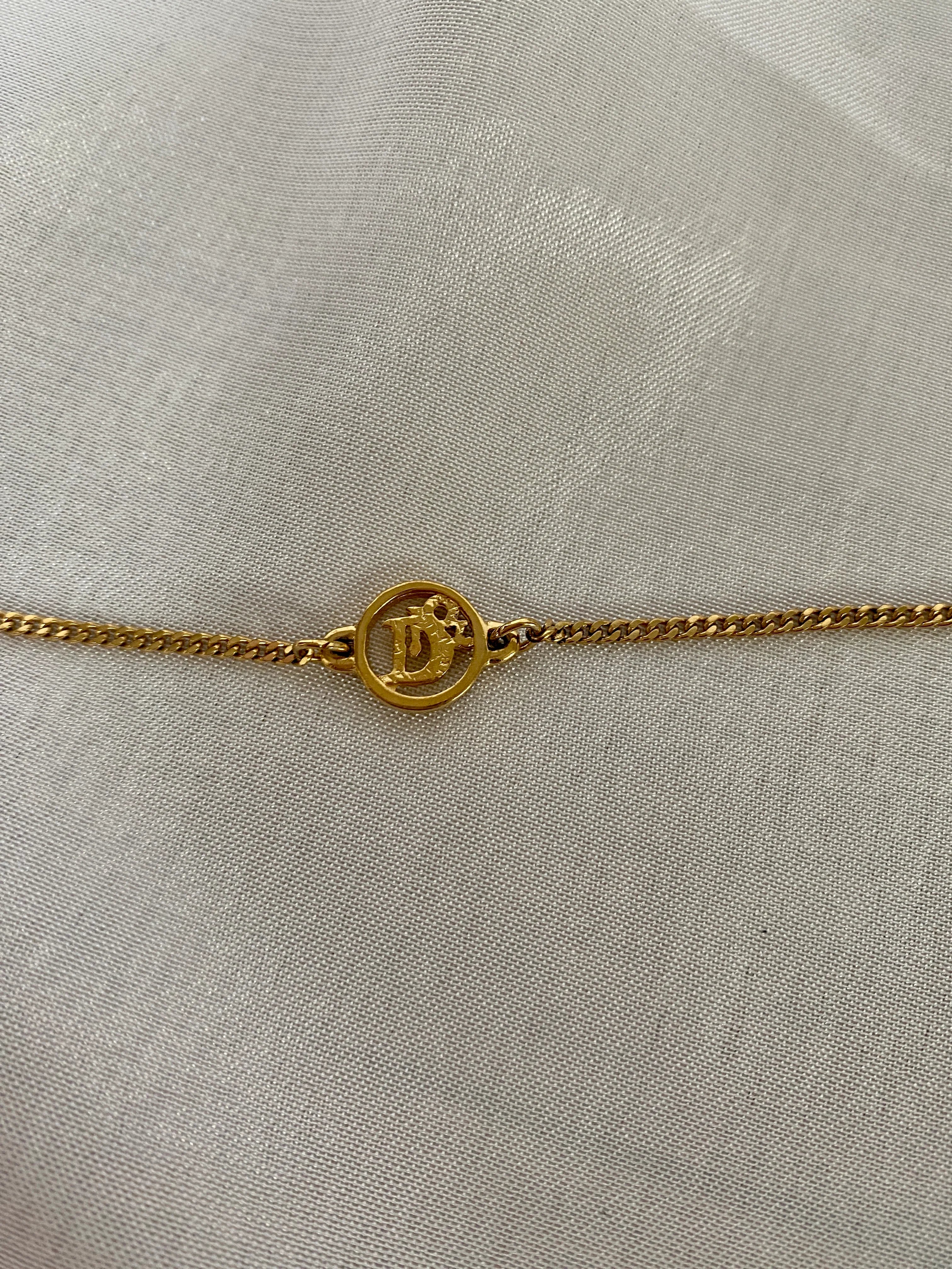 Christian Dior Vintage Armband DIOR rond dior
