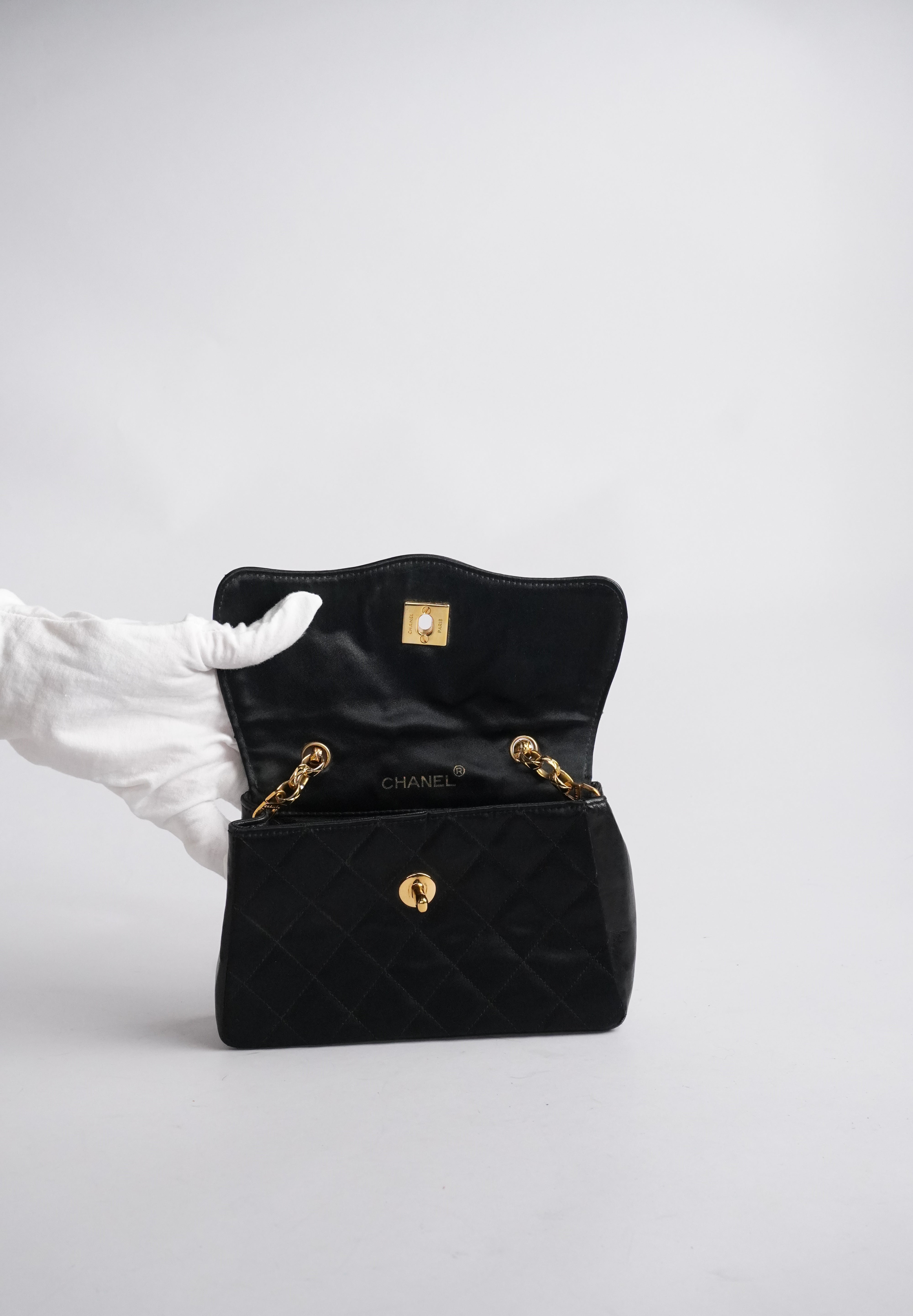 Chanel Single Flapbag Mini Crossbody 24k ghw