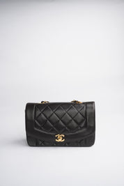 Chanel Diana Small Dark Brown