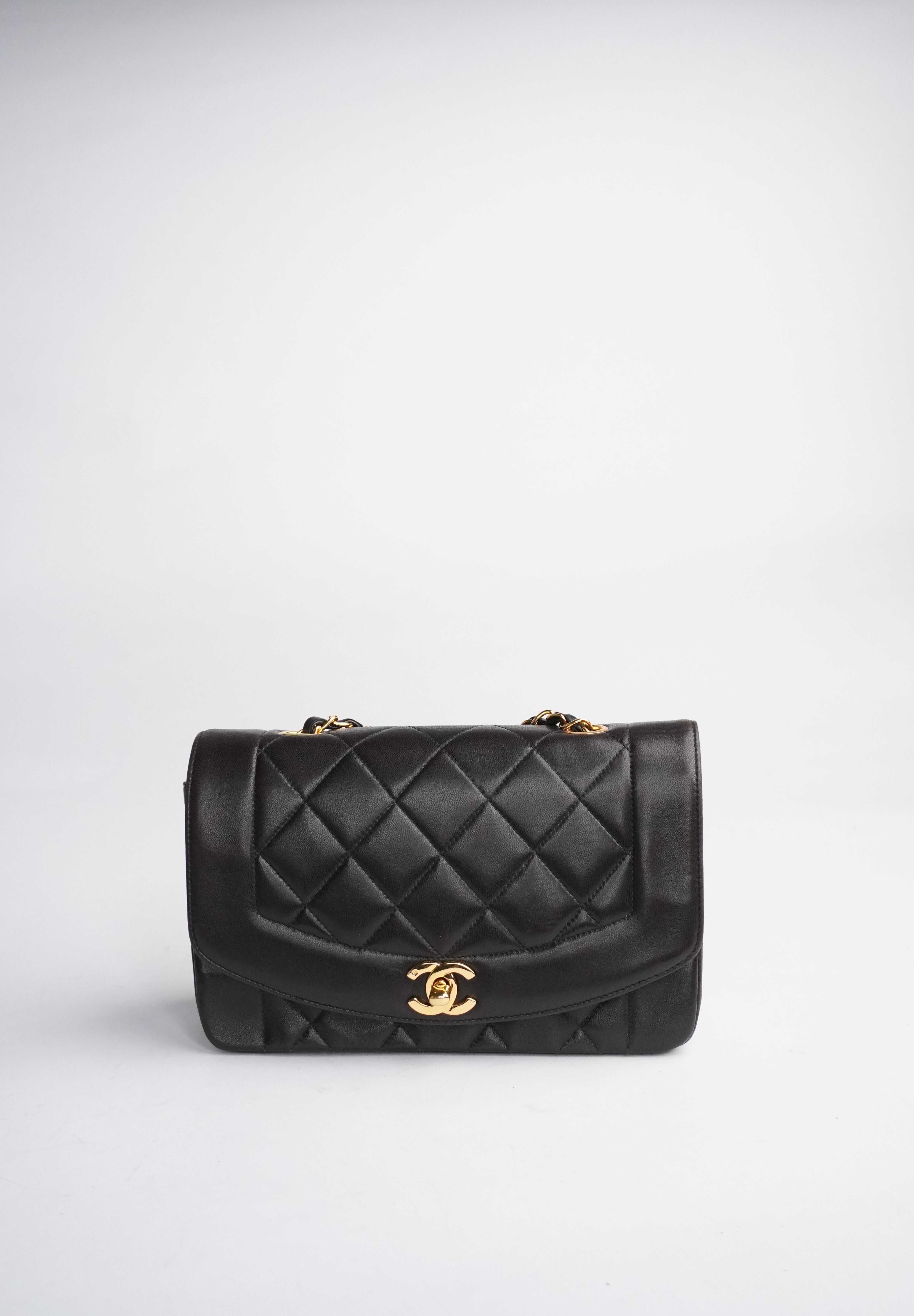 Chanel Diana Small Dark Brown