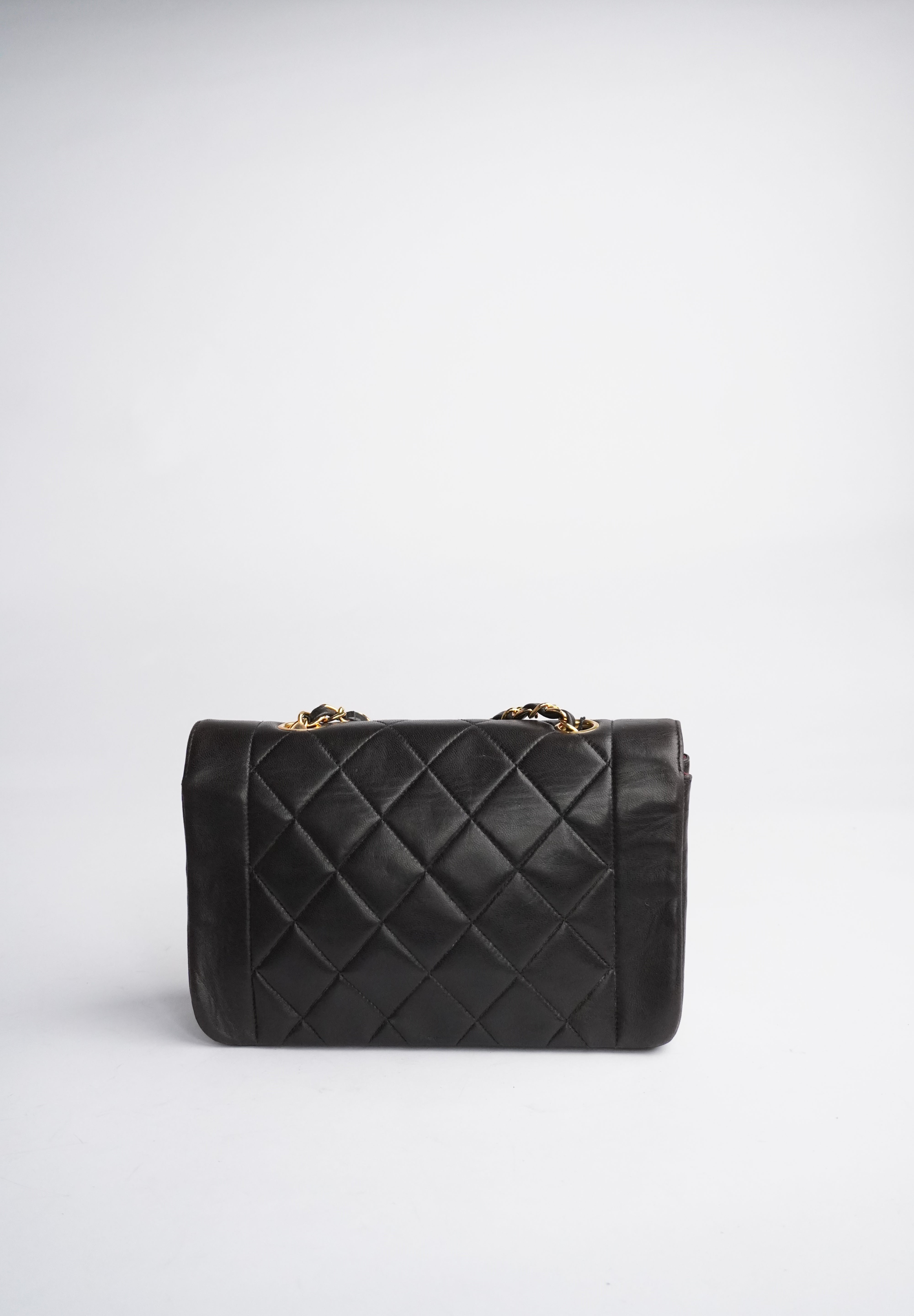 Chanel Diana Small Dark Brown
