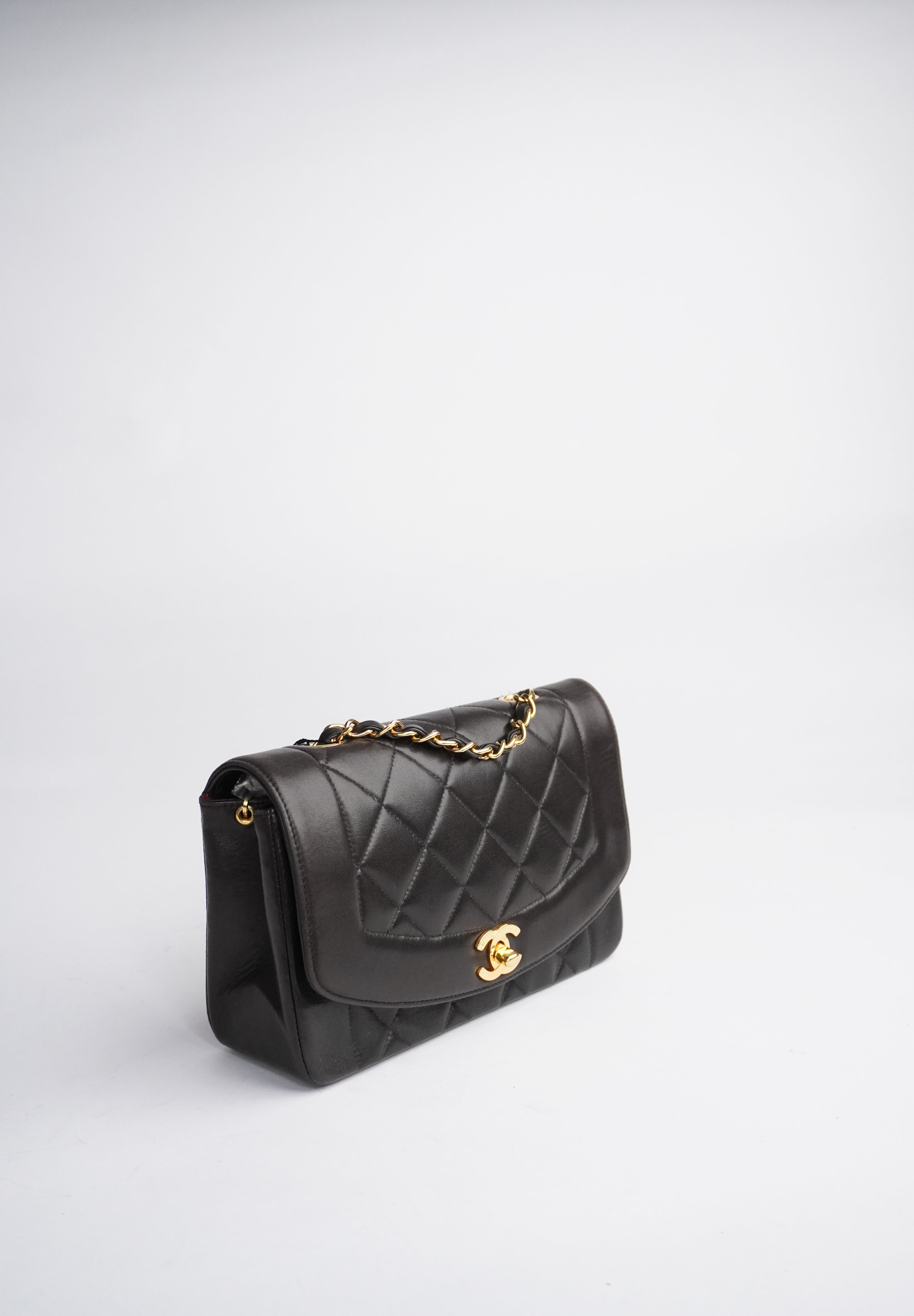 Chanel Diana Small Dark Brown